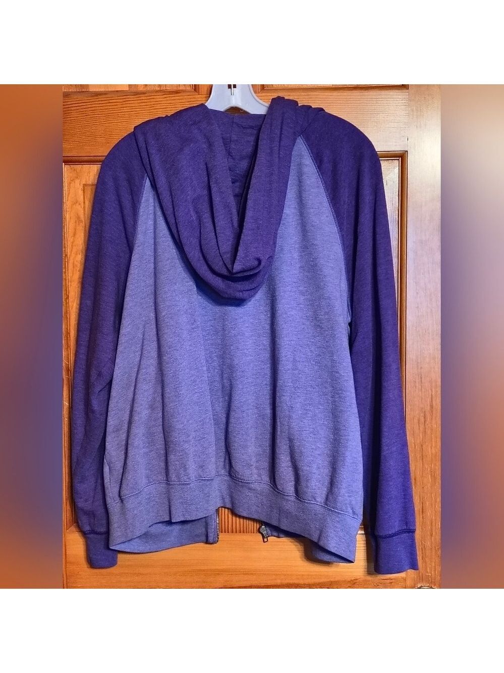 PINK Purple Zip-Up Hoodie - Picture 5 of 8
